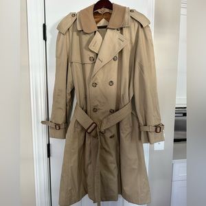 Burberry Style Men’s Trench Coat